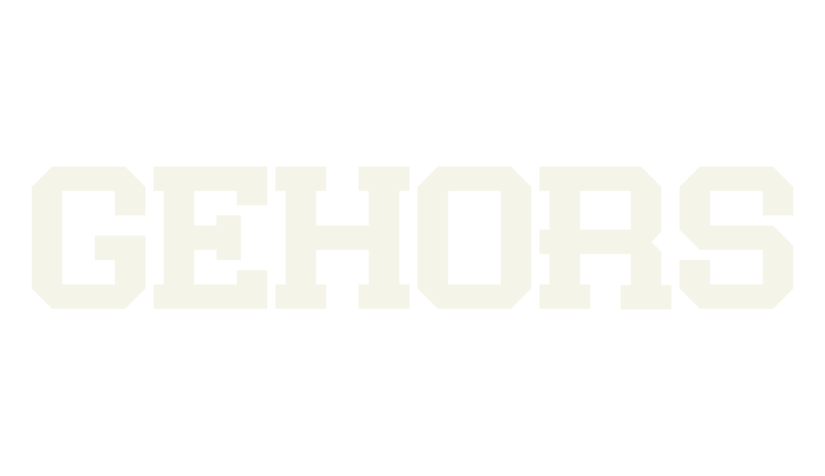 GEHORS, sports font preview