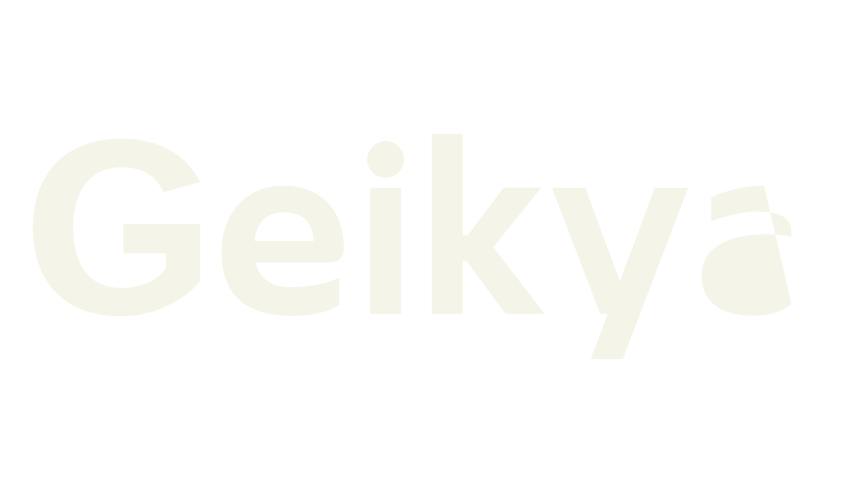Geikya, sans serif font preview