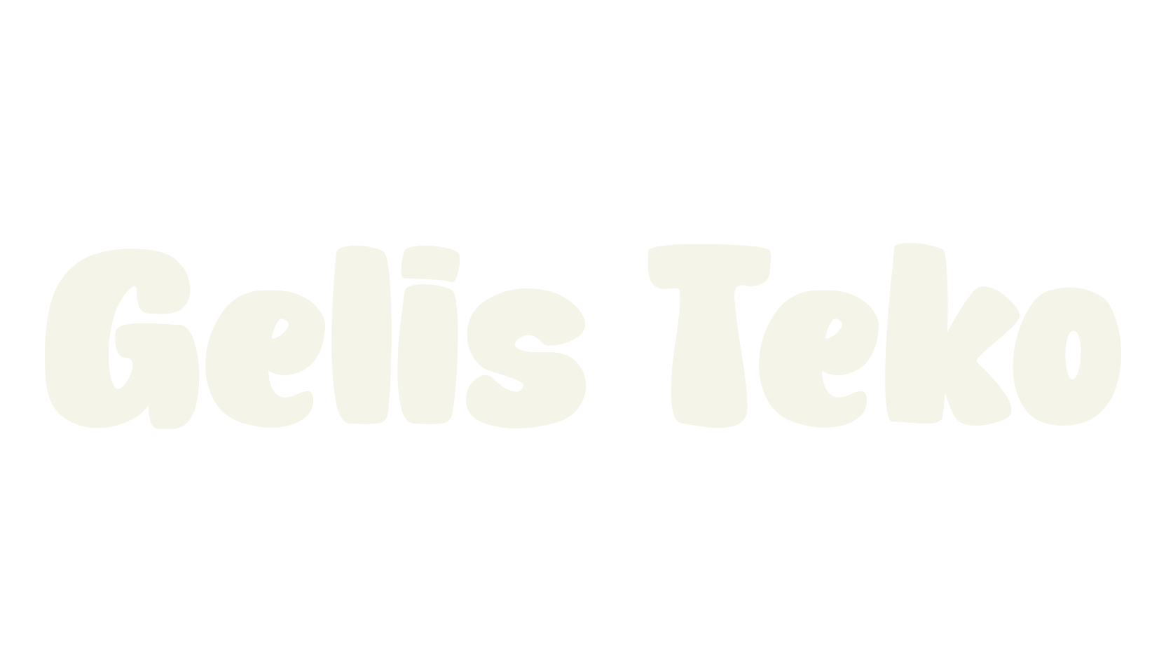 Gelis Teko, fancy font preview