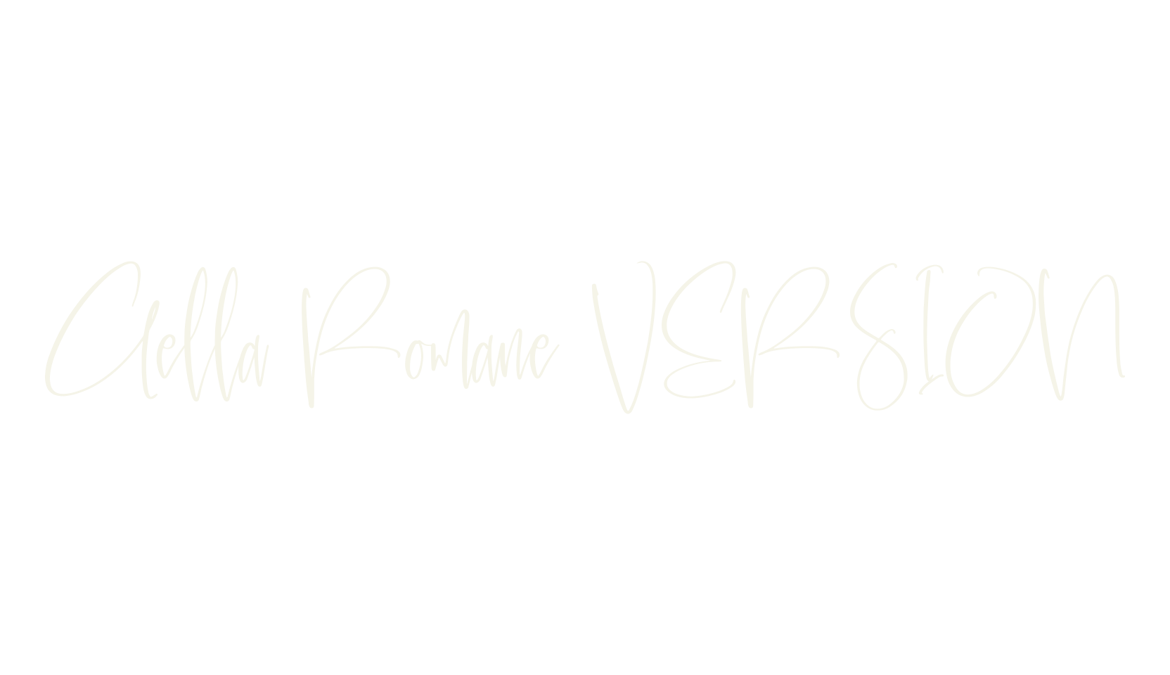 Gella Romane VERSION, script font preview