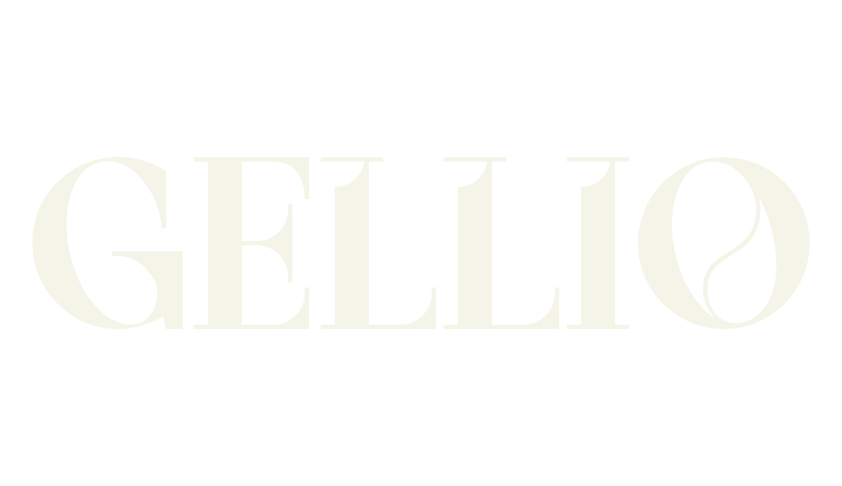 GELLIO, sans serif font preview