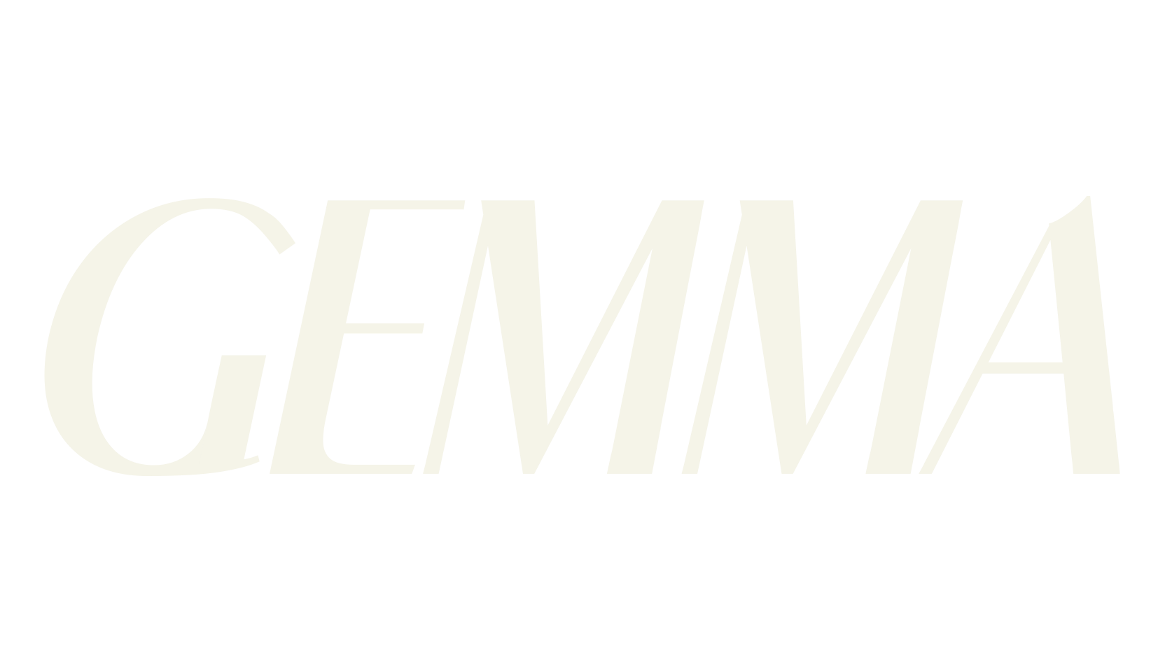 GEMMA, modern font preview
