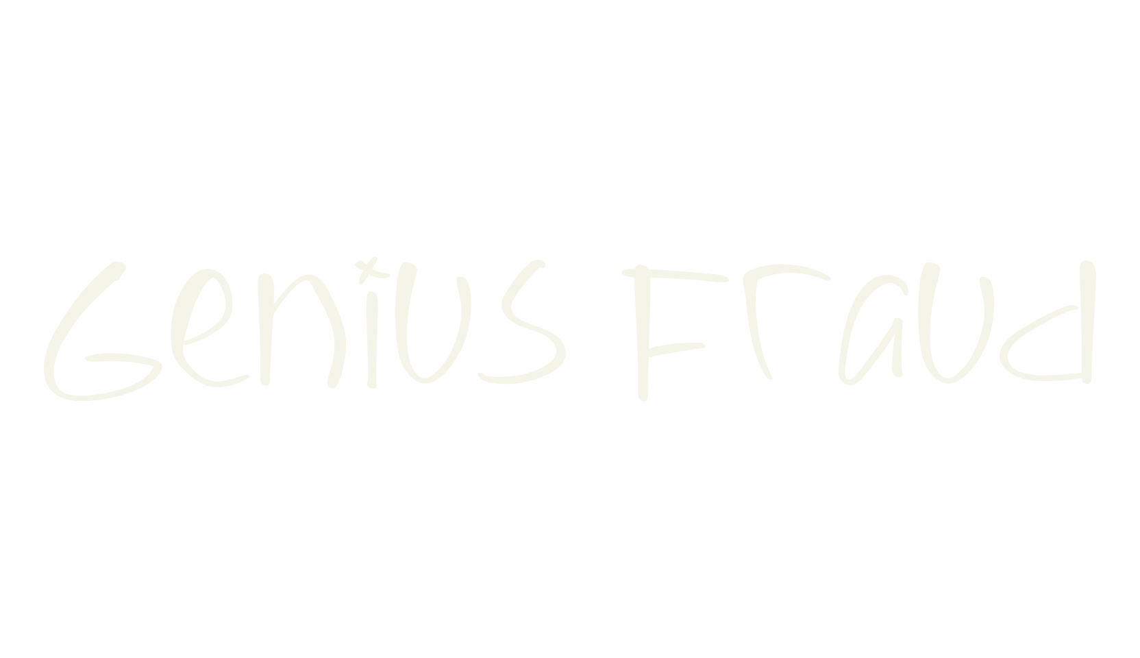 Genius Fraud, graffiti font preview