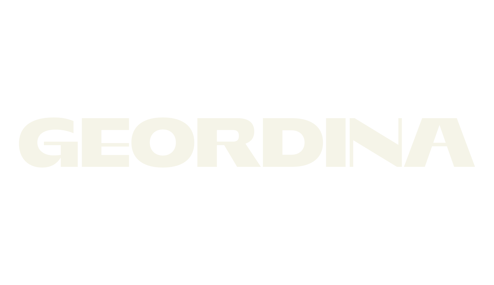 GEORDINA, sans serif font preview