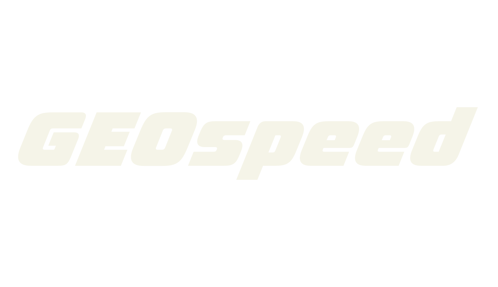 GEOspeed, logo font preview