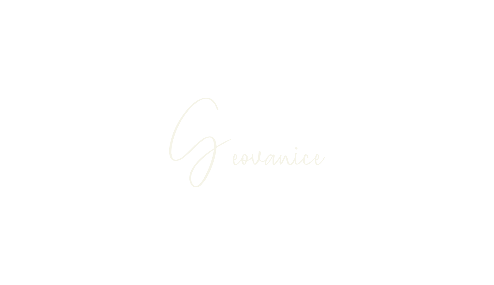 Geovanice, fashion script font preview