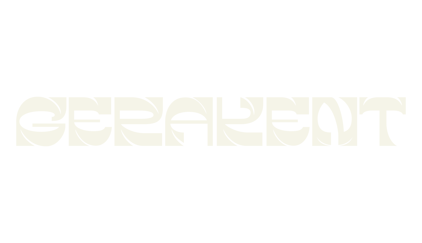 GERAKENT, groovy font preview