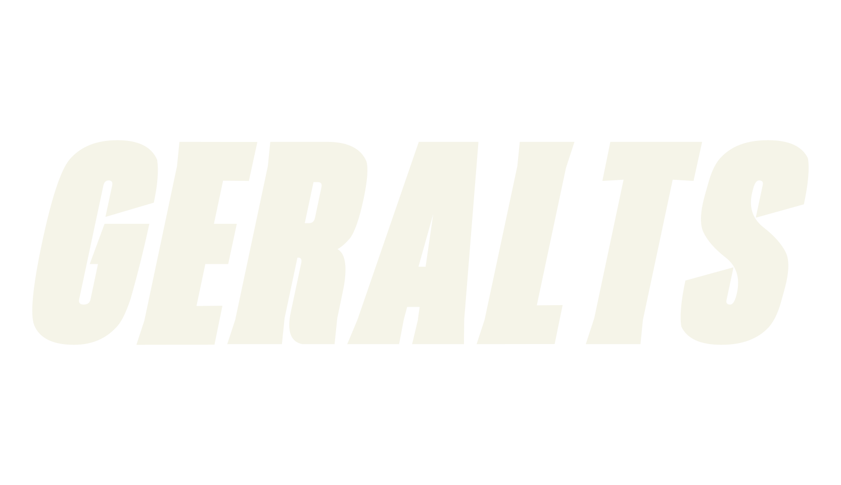Geralts, modern font preview