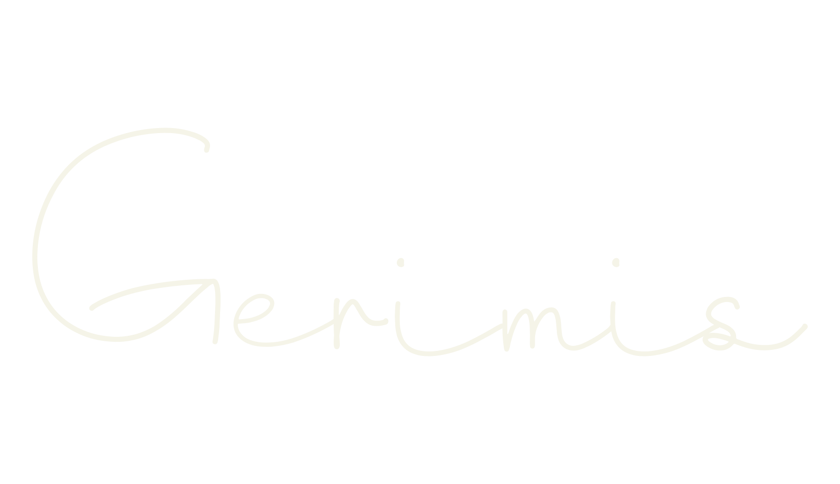 Gerimis, typewriter font preview