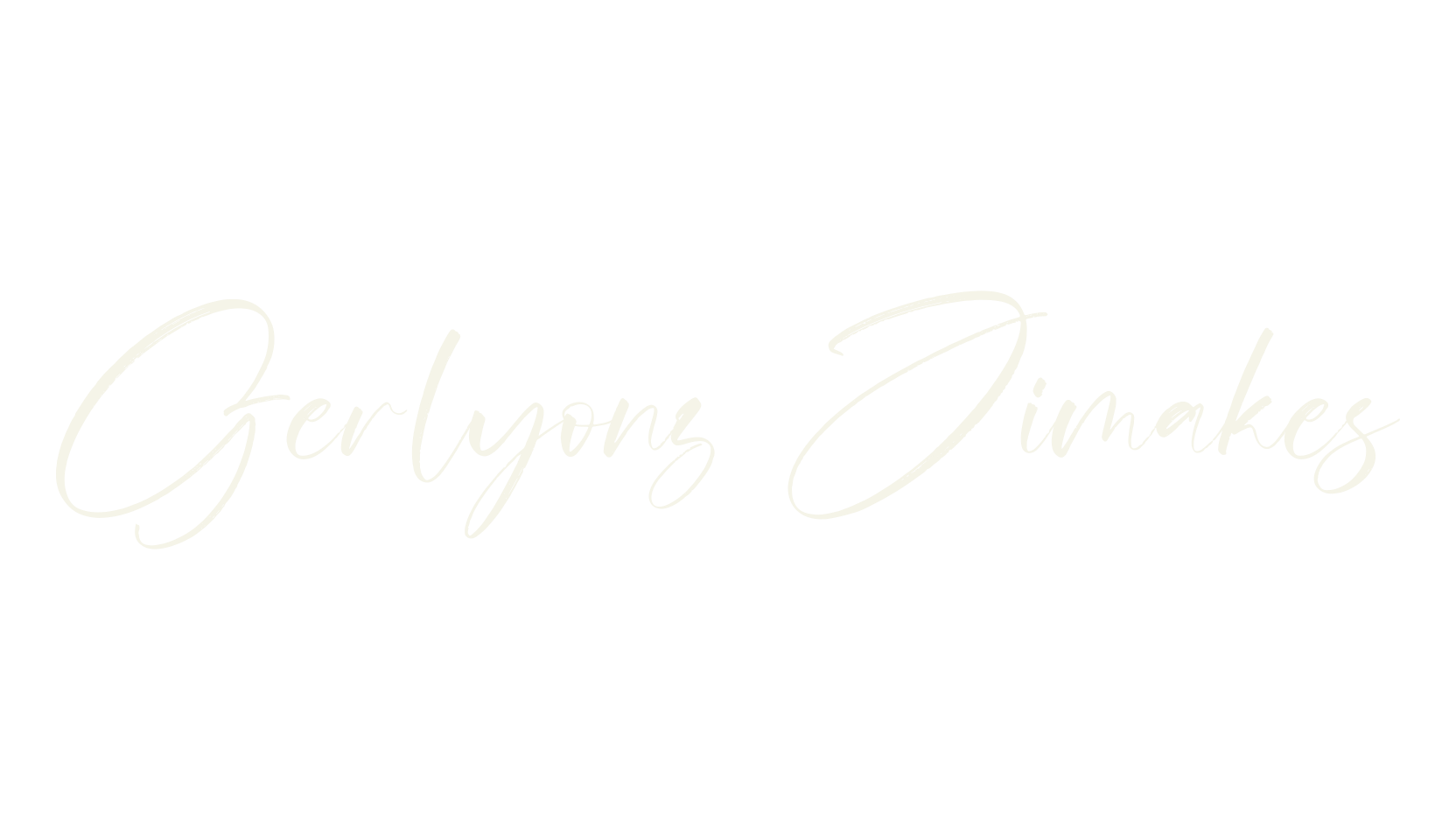 Gerlyonz Jimakes, script font preview