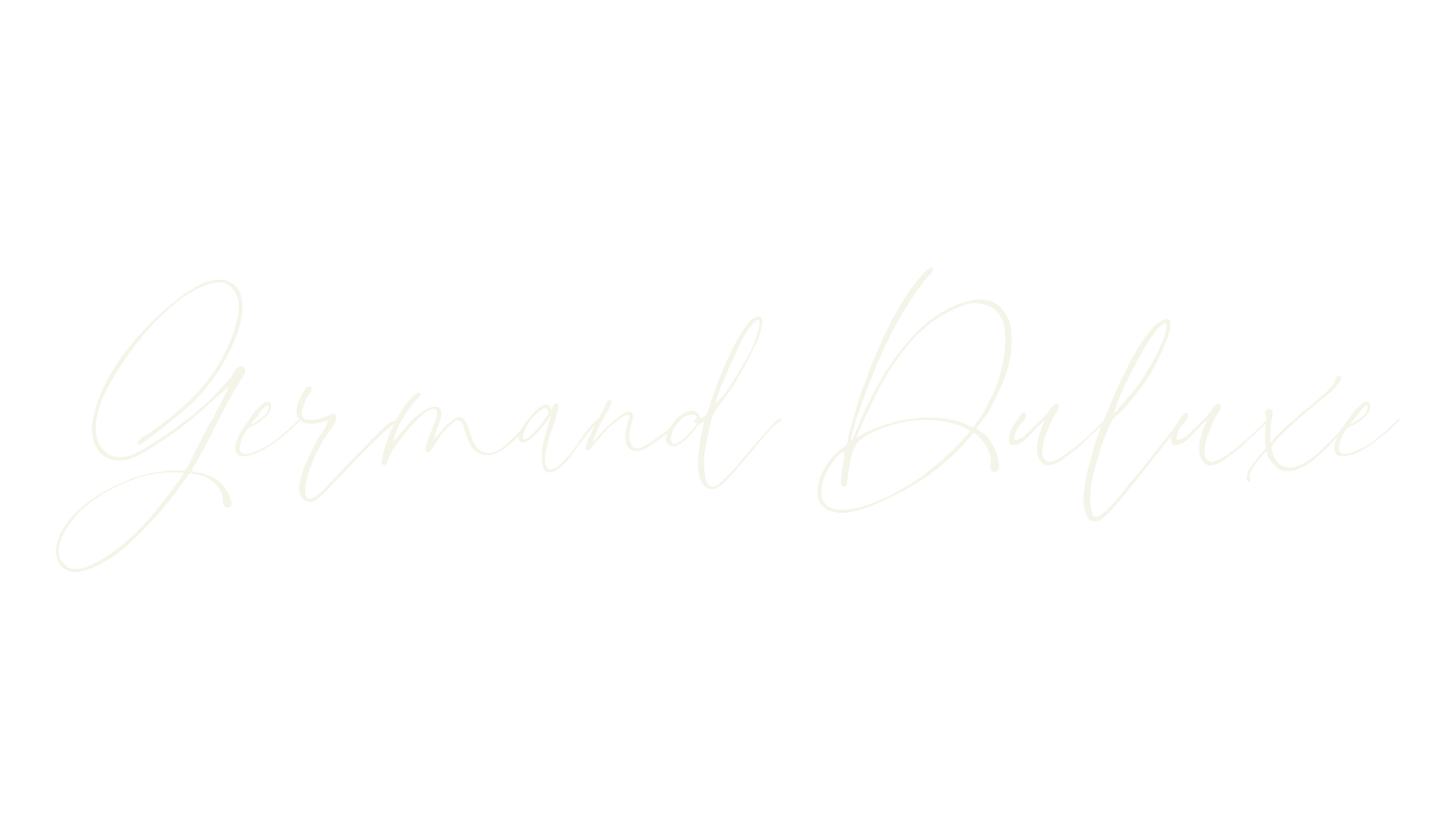 Germand Duluxe, signature font preview