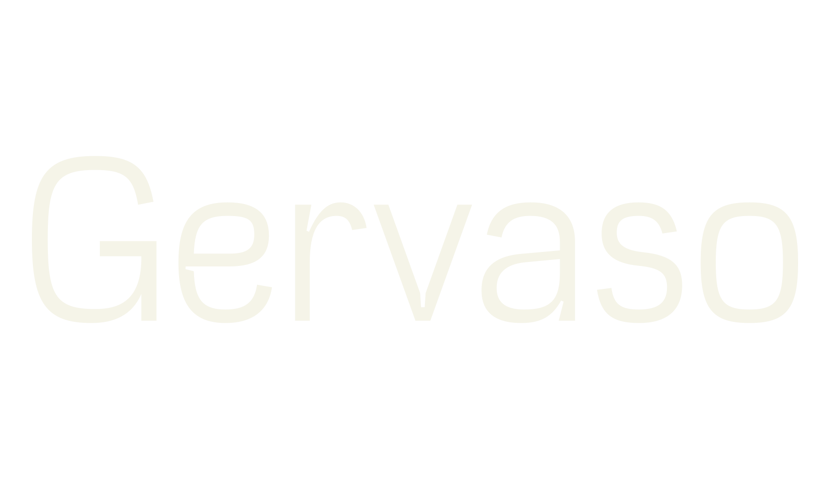 Gervaso, business font preview