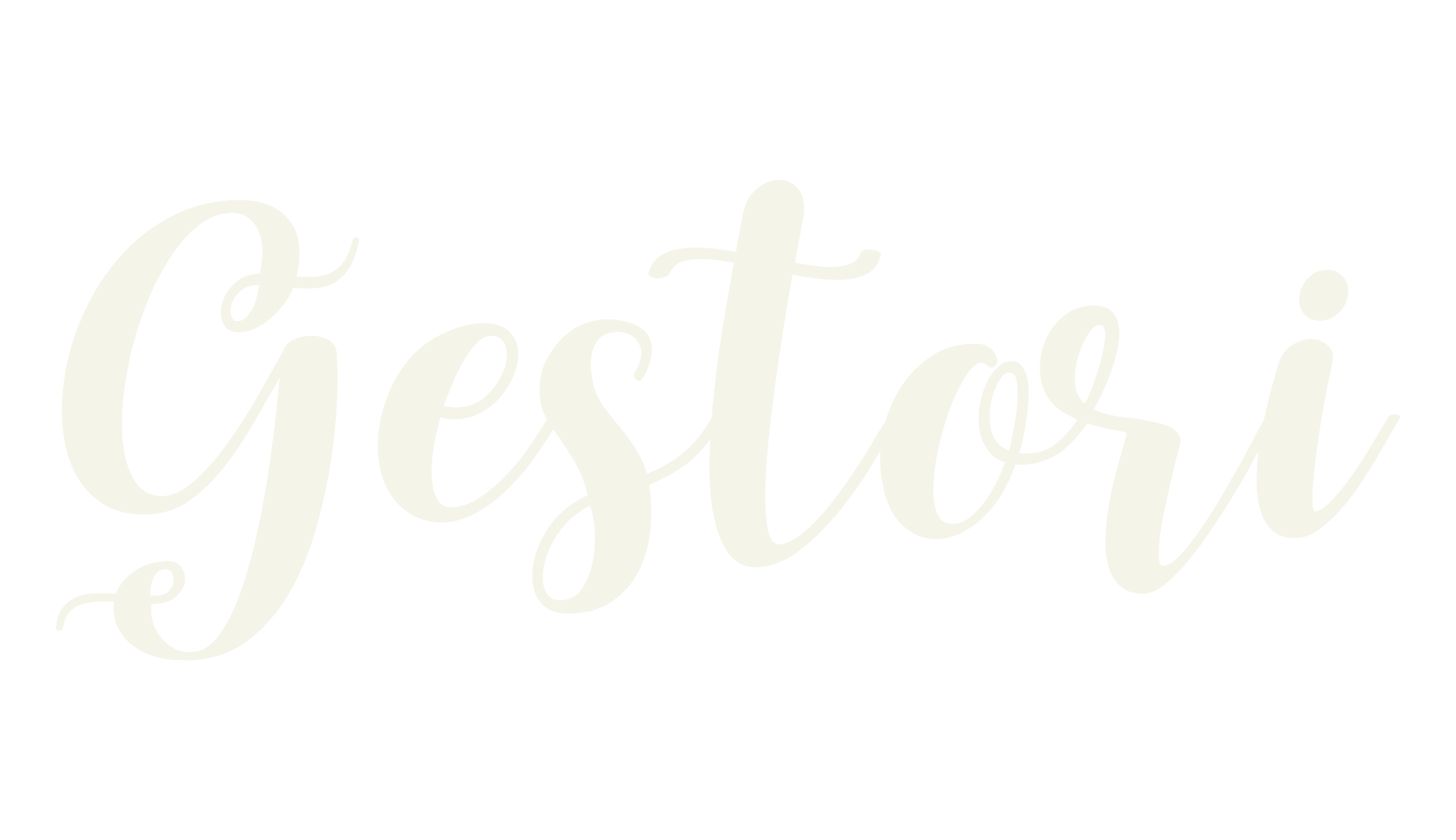 Gestori, fancy font preview