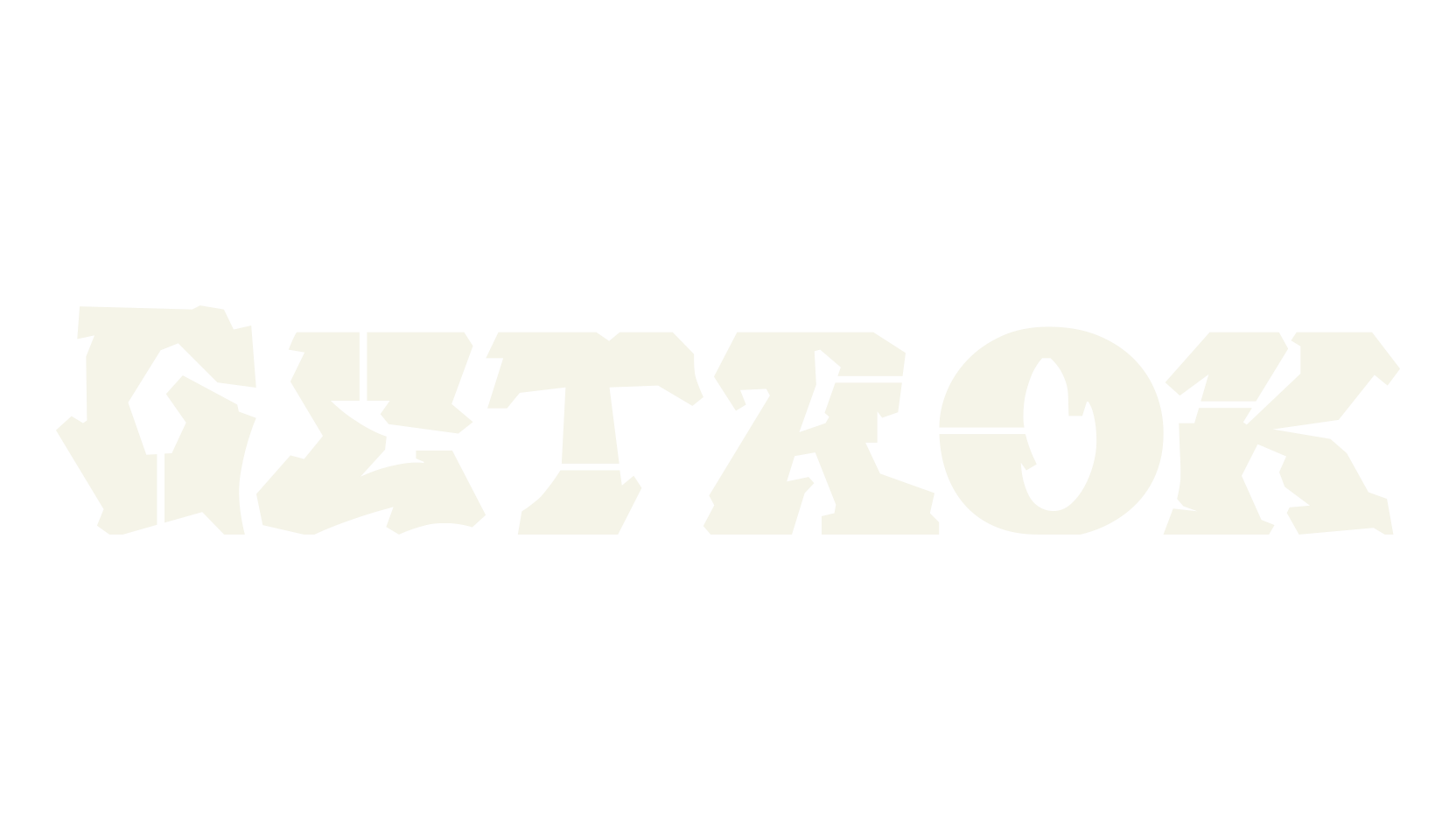 Getrok, graffiti font preview