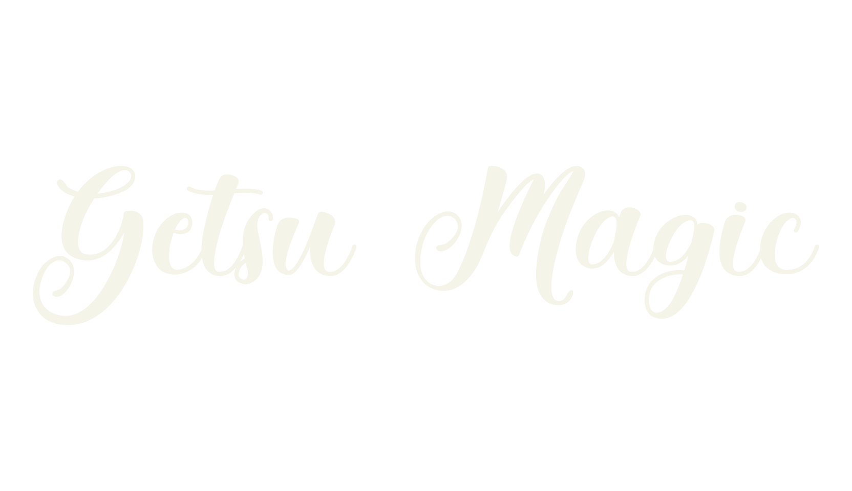 Getsu Magic, fashion sign font preview