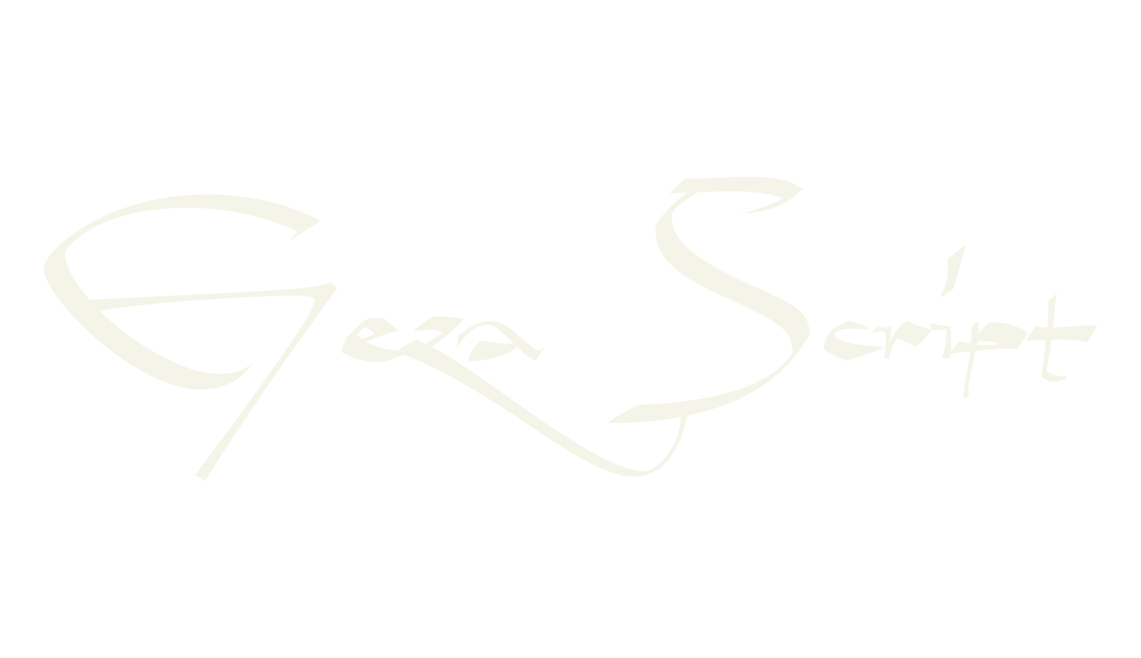Geza Script, fashion script font preview