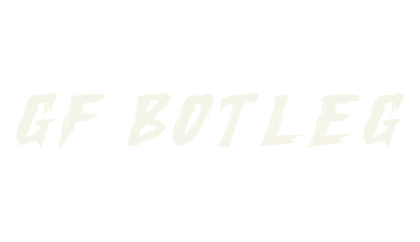 GF Botleg, fancy font preview