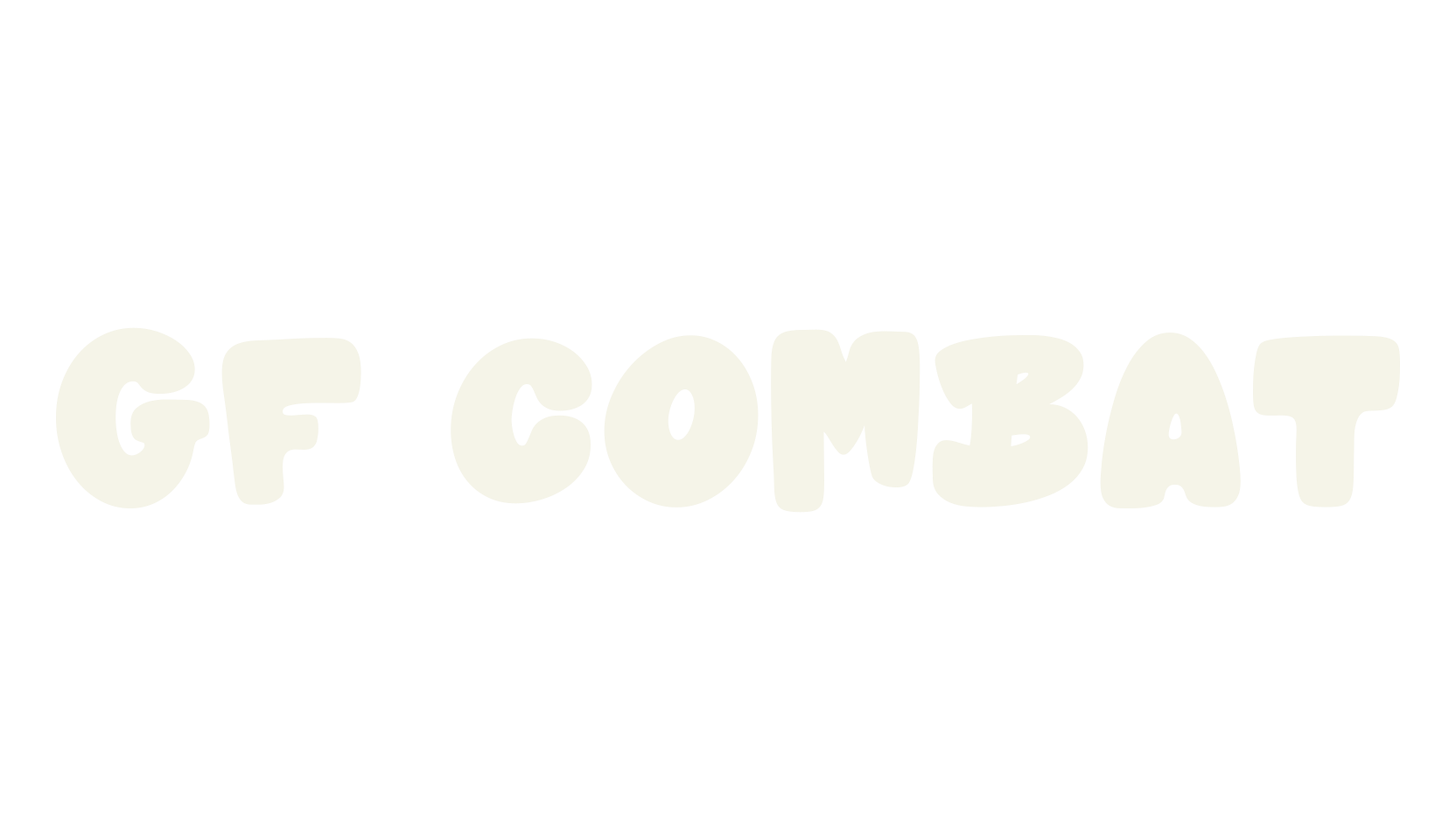 GF Combat, typewriter font preview