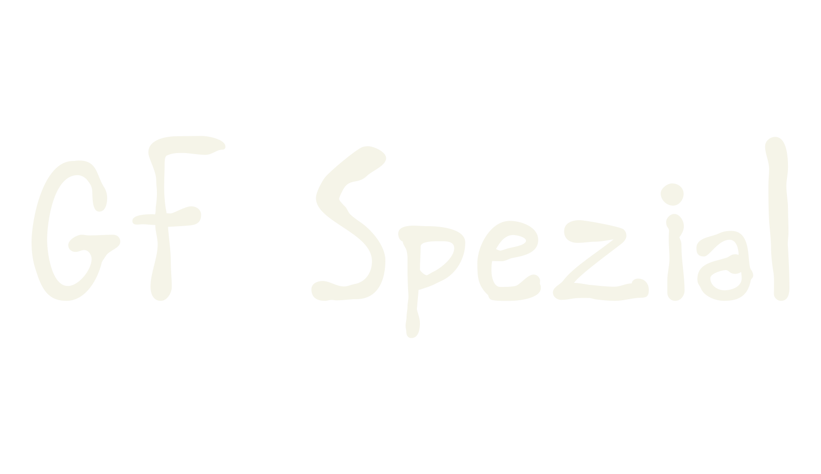 GF Spezial, horror font preview