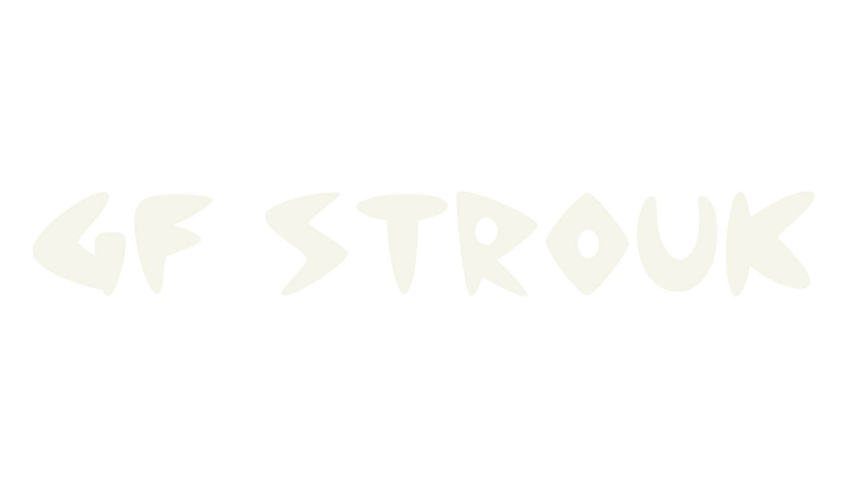 GF Strouk, typography font preview