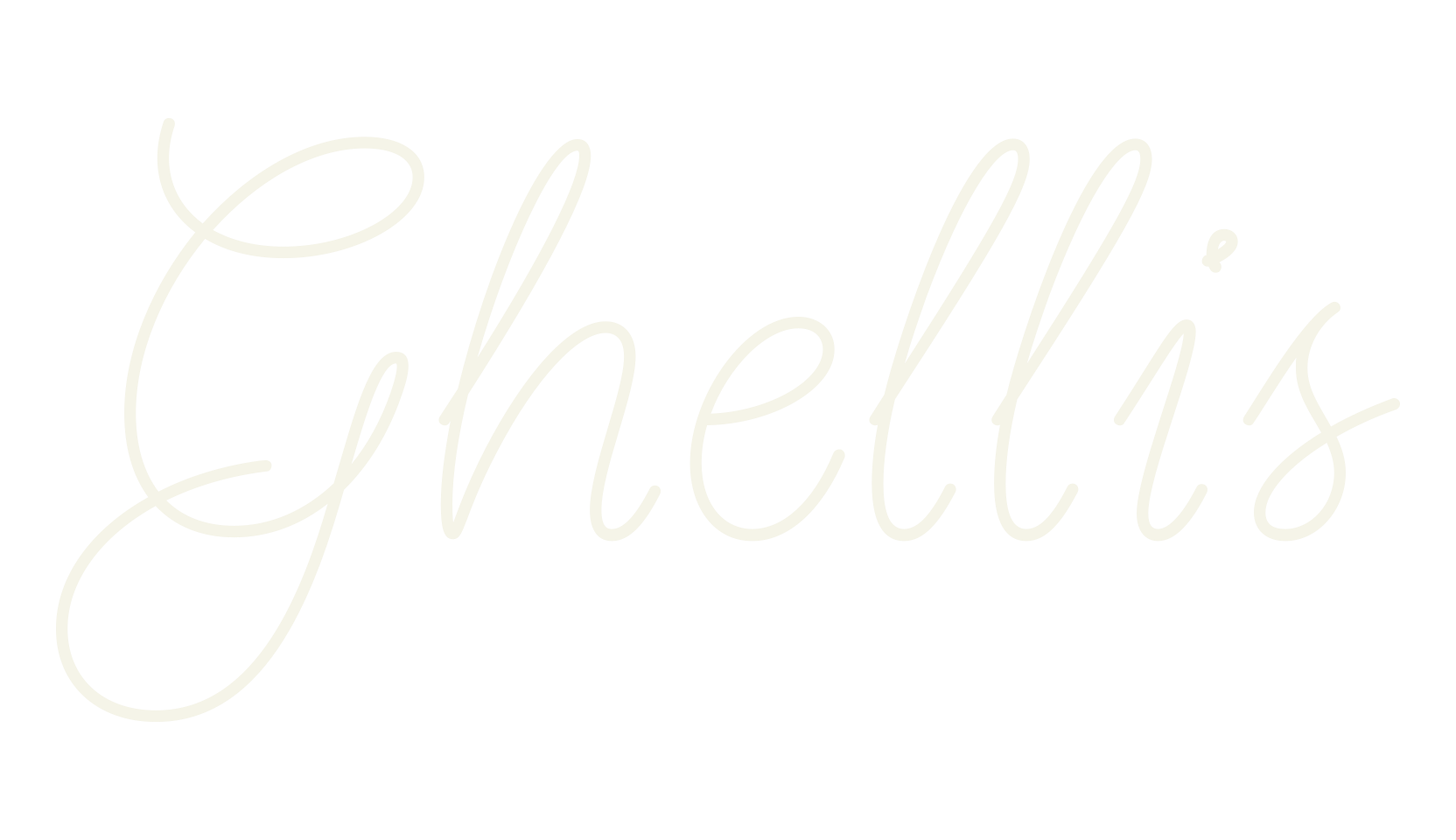Ghellis, calligraphy font preview