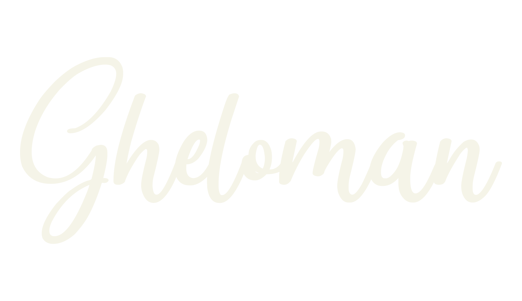 Gheloman, calligraphy font preview