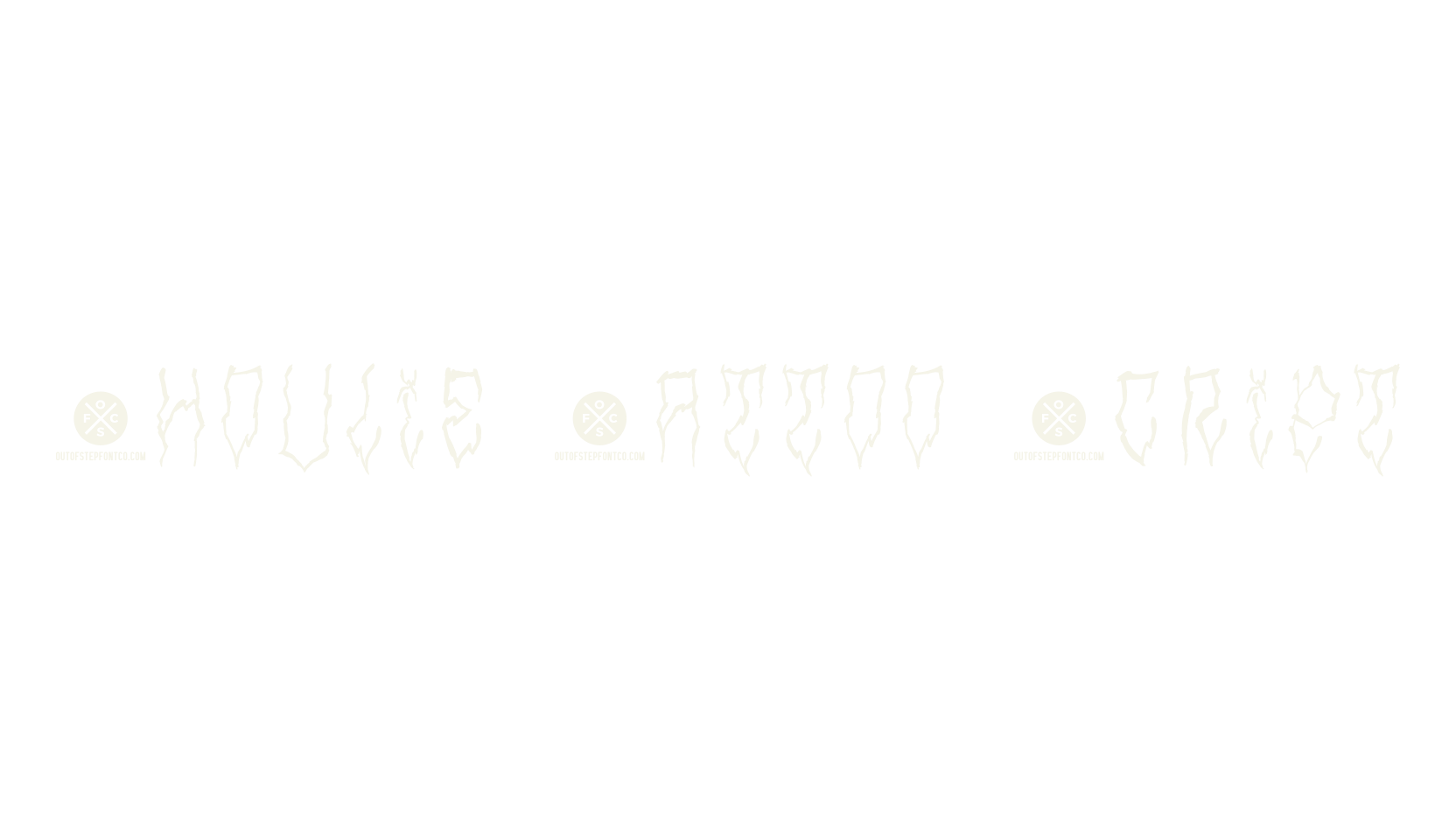 Ghoulie Tattoo Script, tattoo font preview