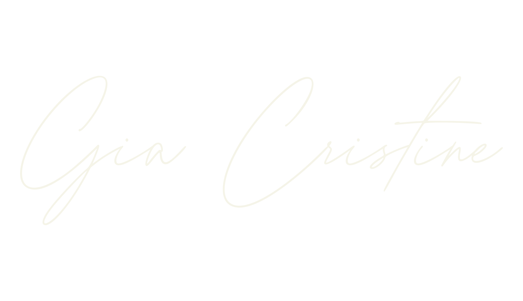 Gia Cristine, thin font preview