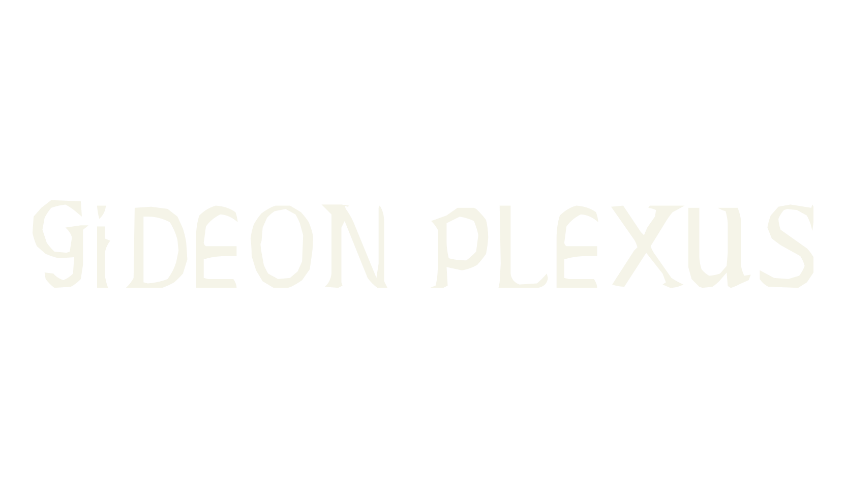 Gideon Plexus, display market font preview