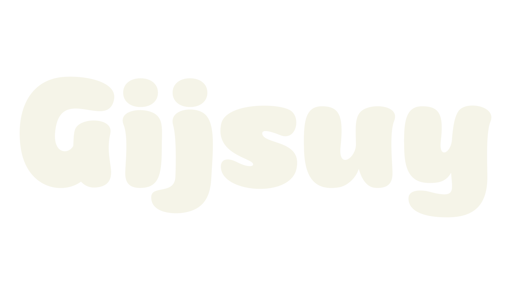 Gijsuy, bubble letters font preview