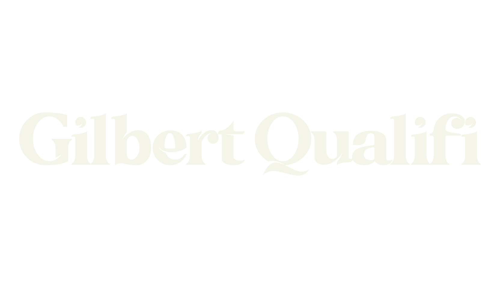 Gilbert Qualifi, bold font preview