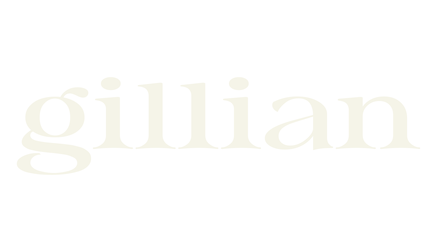 gillian, serif font preview