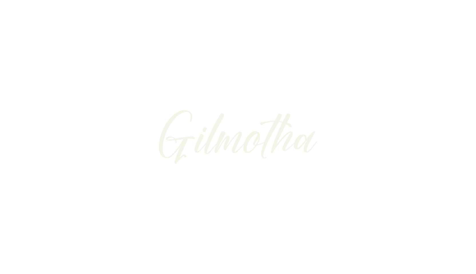 Gilmotha, script font preview