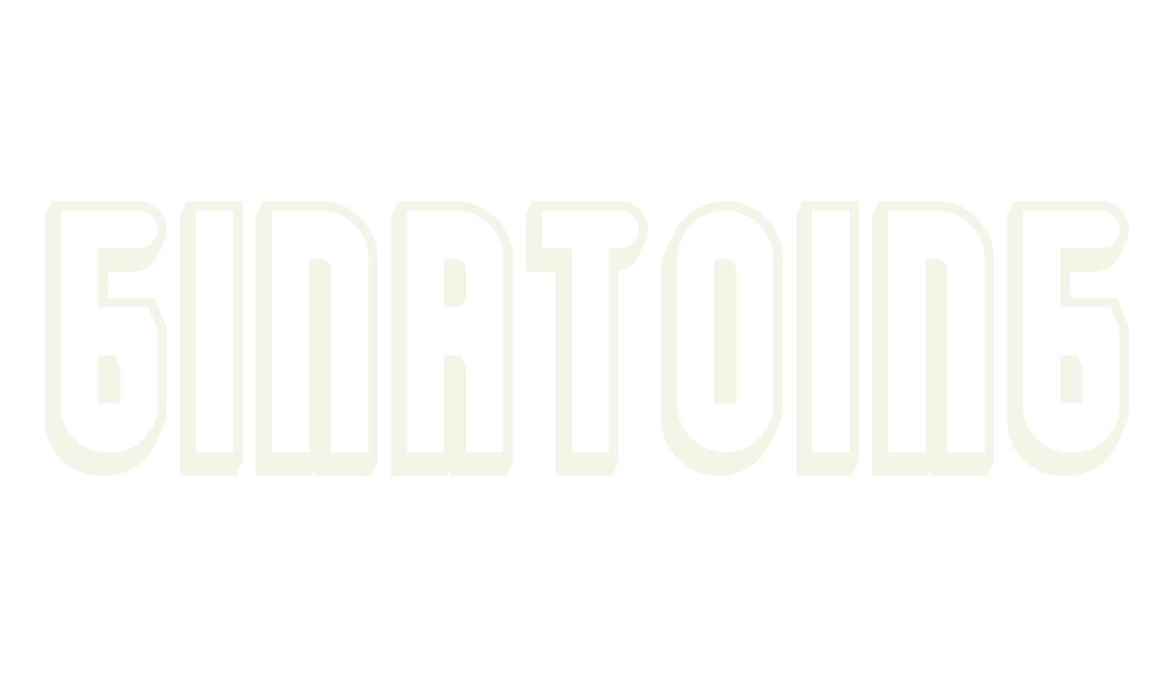 GINATOING, 3d font preview