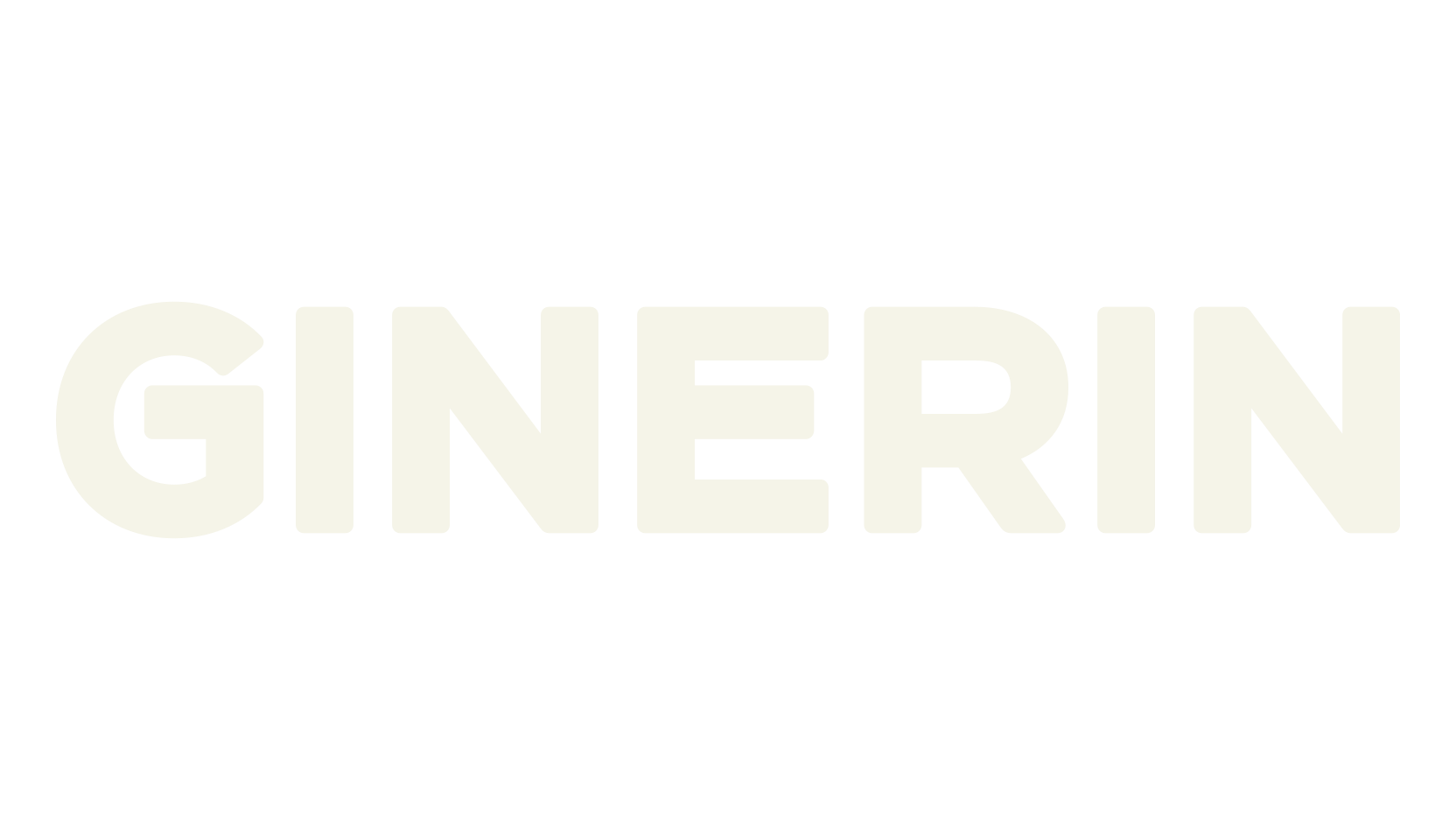 Ginerin, bold font preview