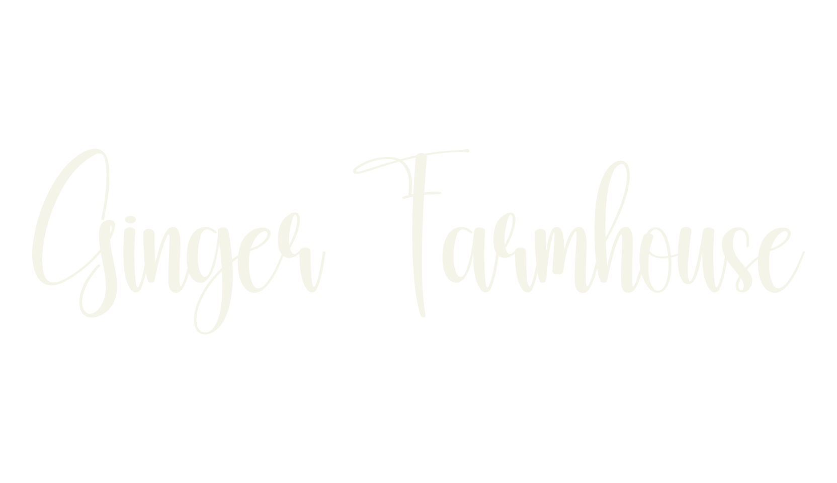 Ginger Farmhouse, fashion script font preview