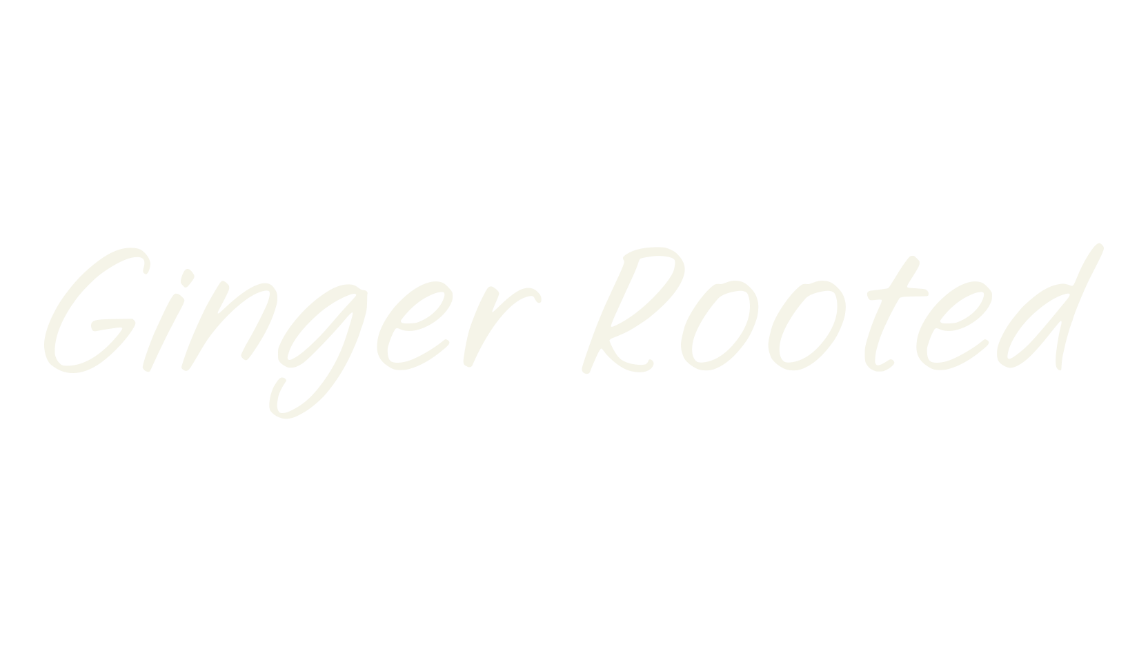 Ginger Rooted, fashion script font preview