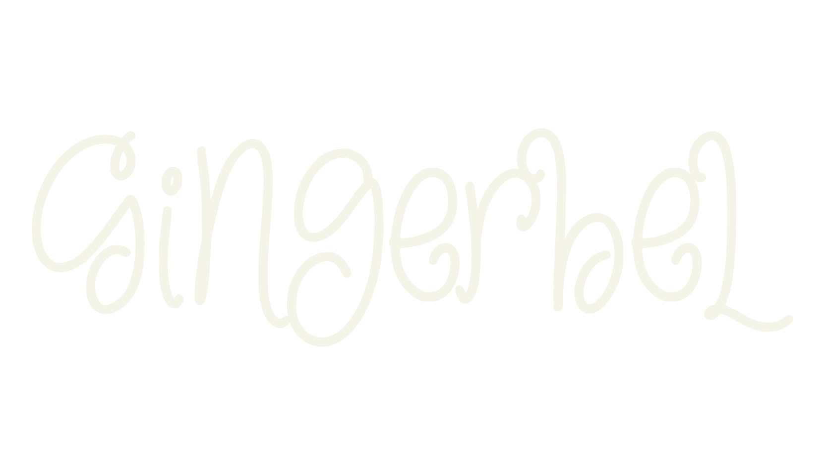 Gingerbel, fancy font preview