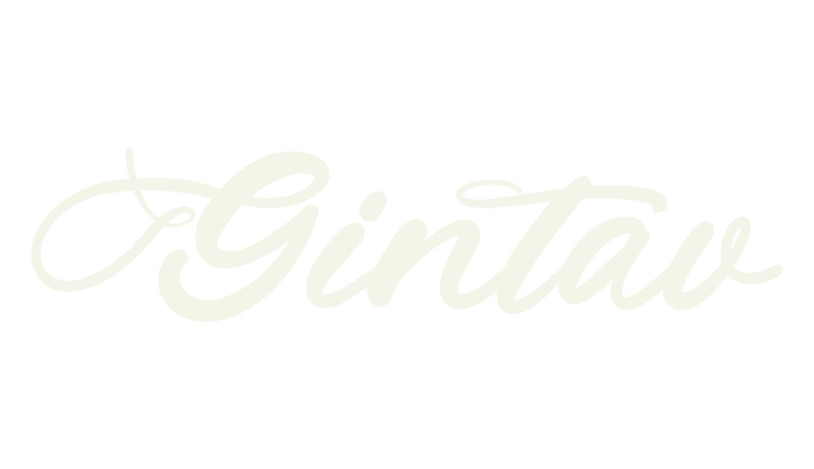 Gintav, script font preview
