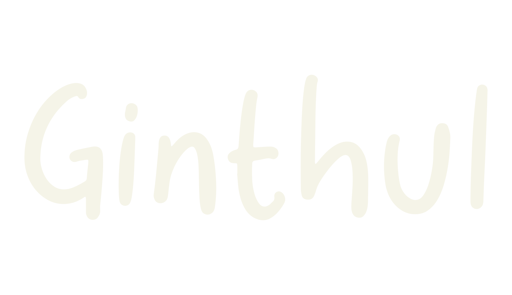 Ginthul, doodles font preview