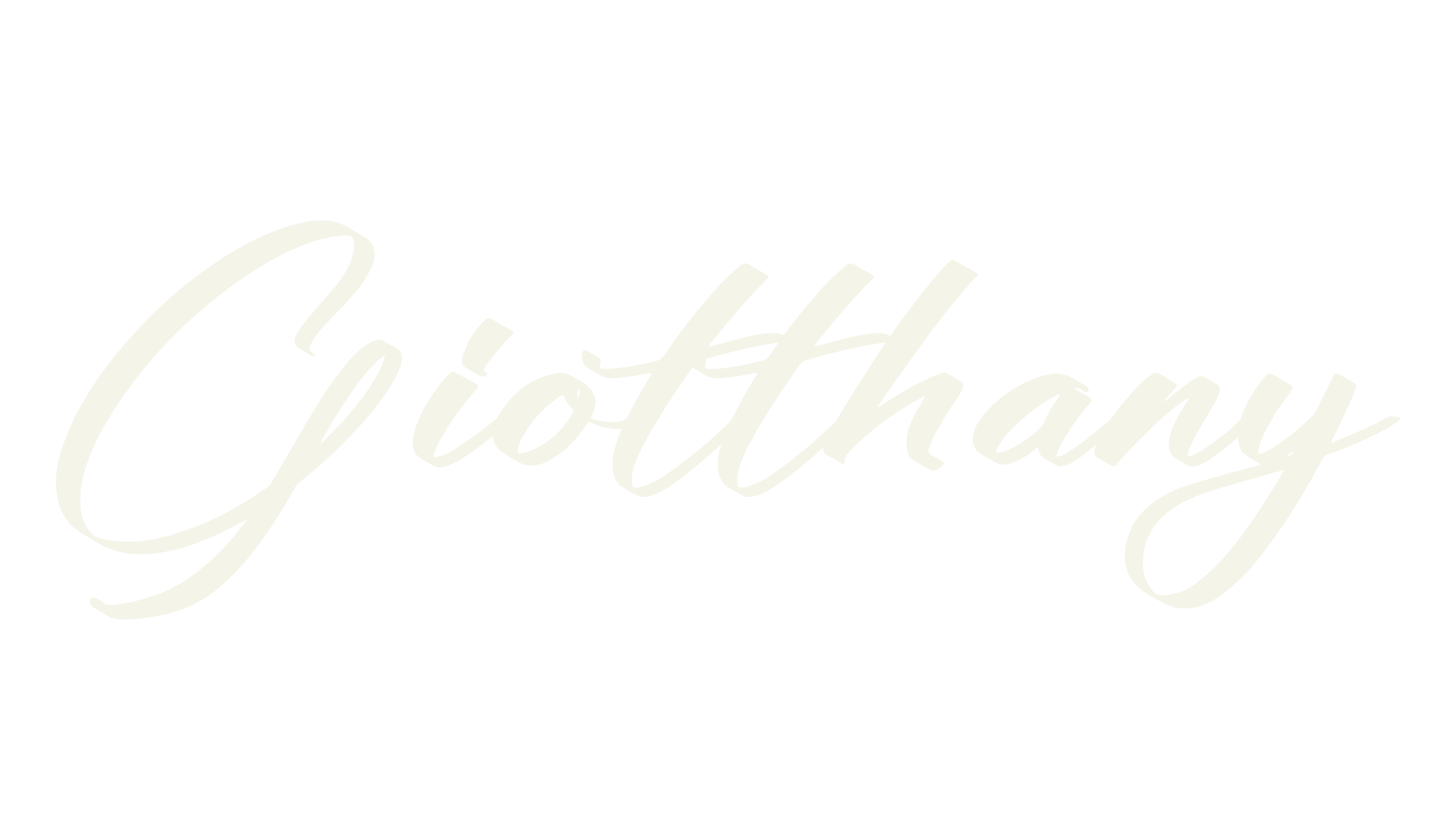 Giotthany, script font preview