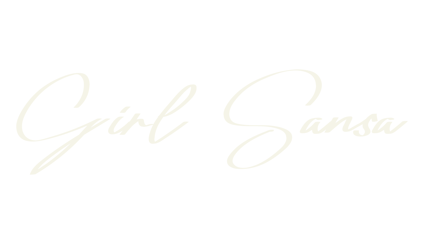 Girl Sansa, handwriting font preview
