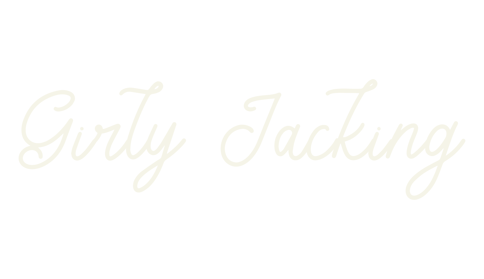 Girly Jacking, handwriting font preview