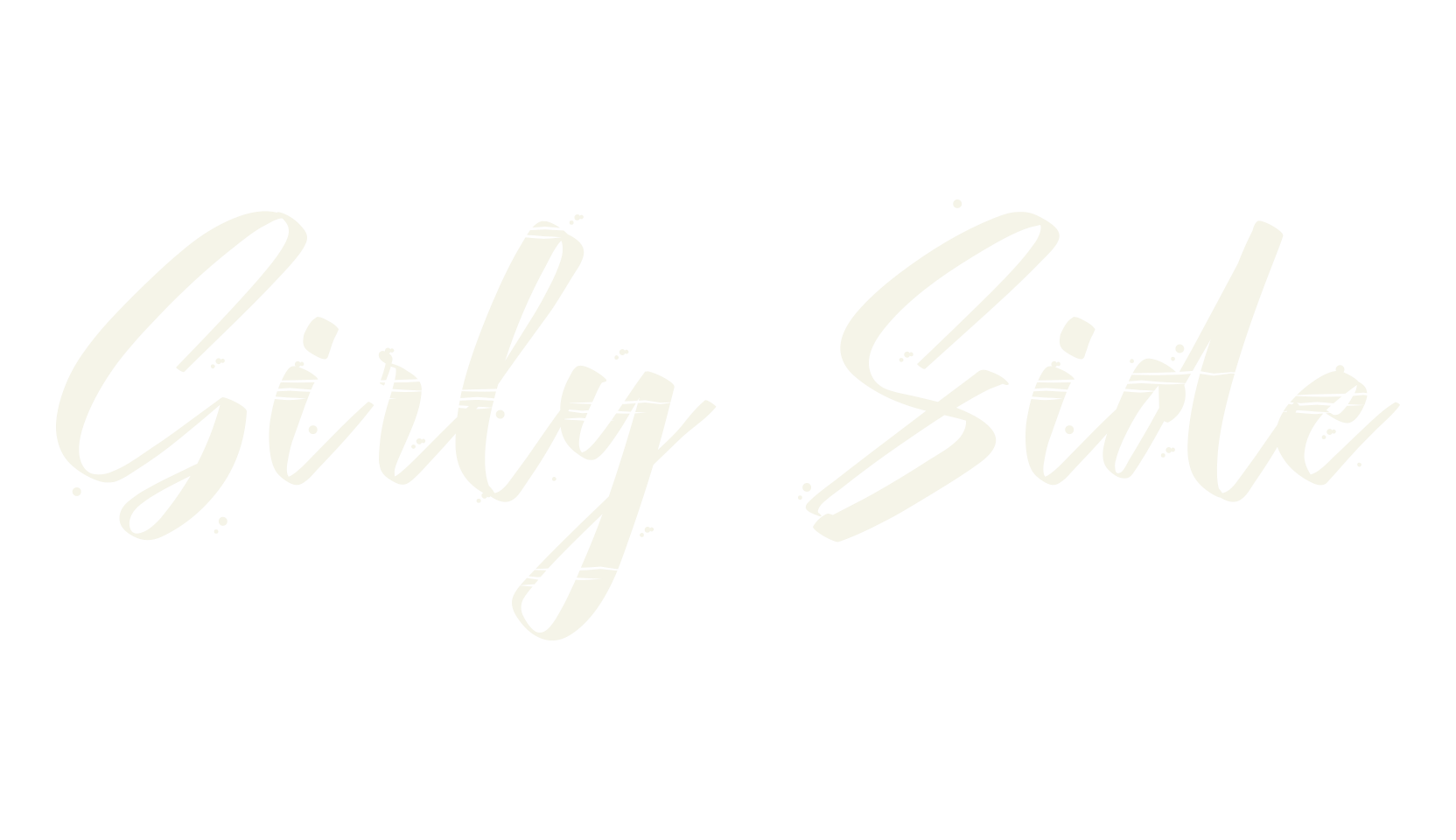Girly Side, calligraphy font preview