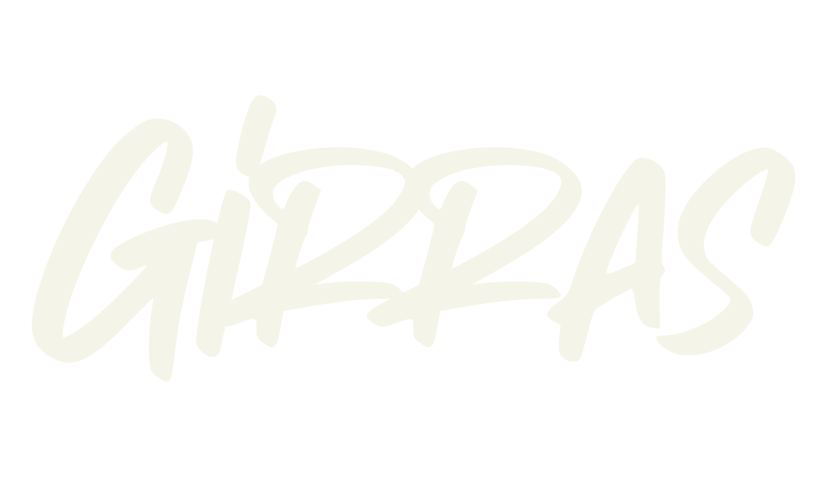 Girras, handwriting font preview
