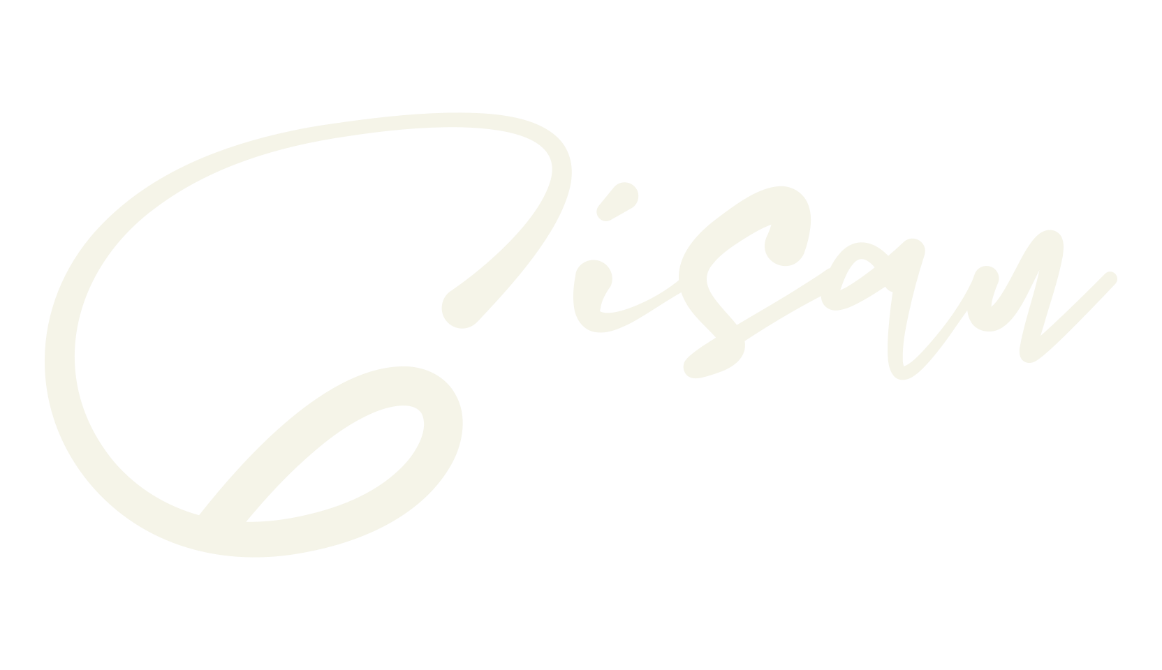 Gisan, cursive font preview