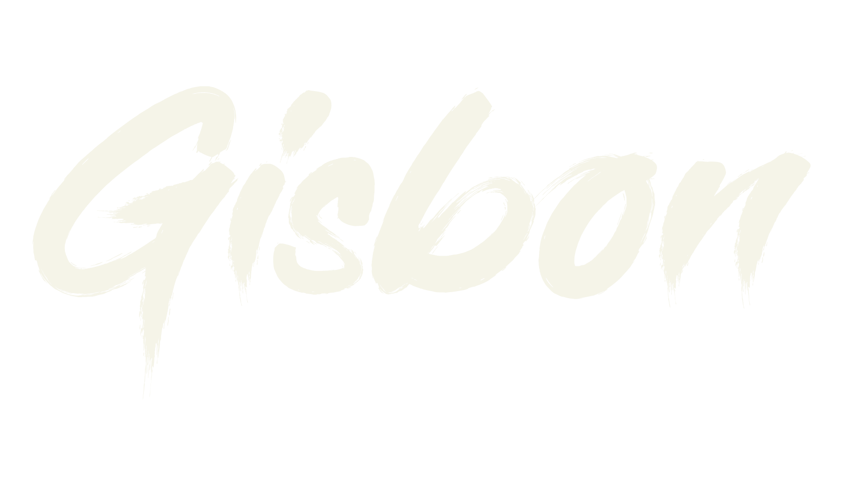 Gisbon, cool font preview