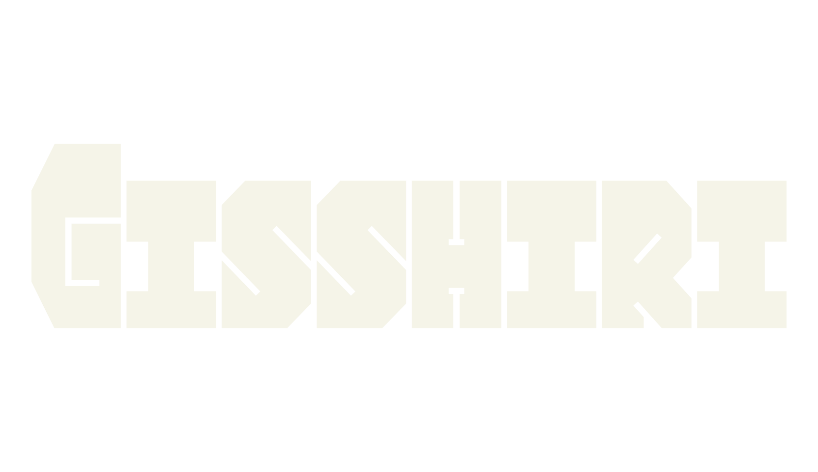 Gisshiri, japanese font preview