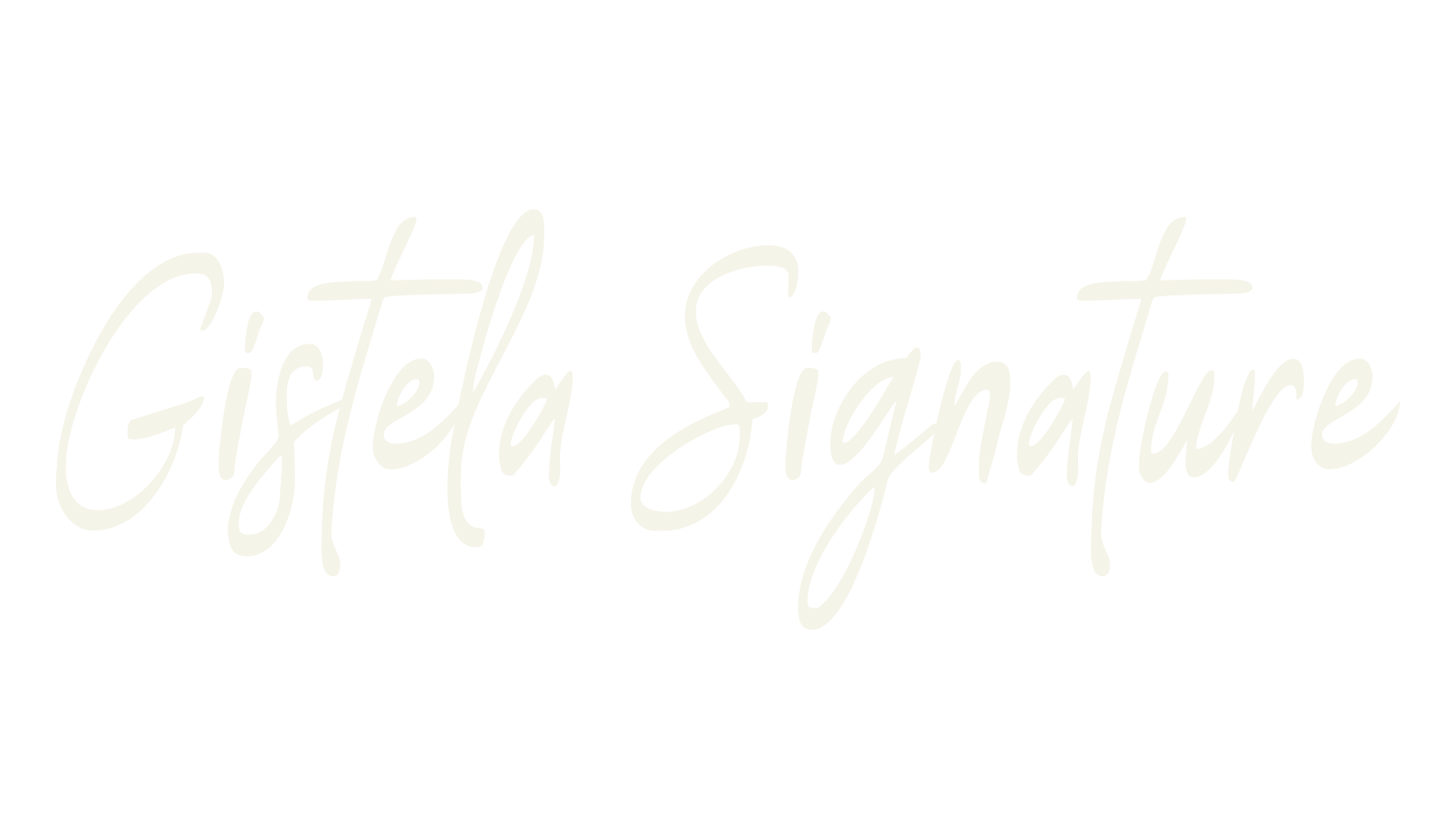 Gistela Signature, pretty font preview