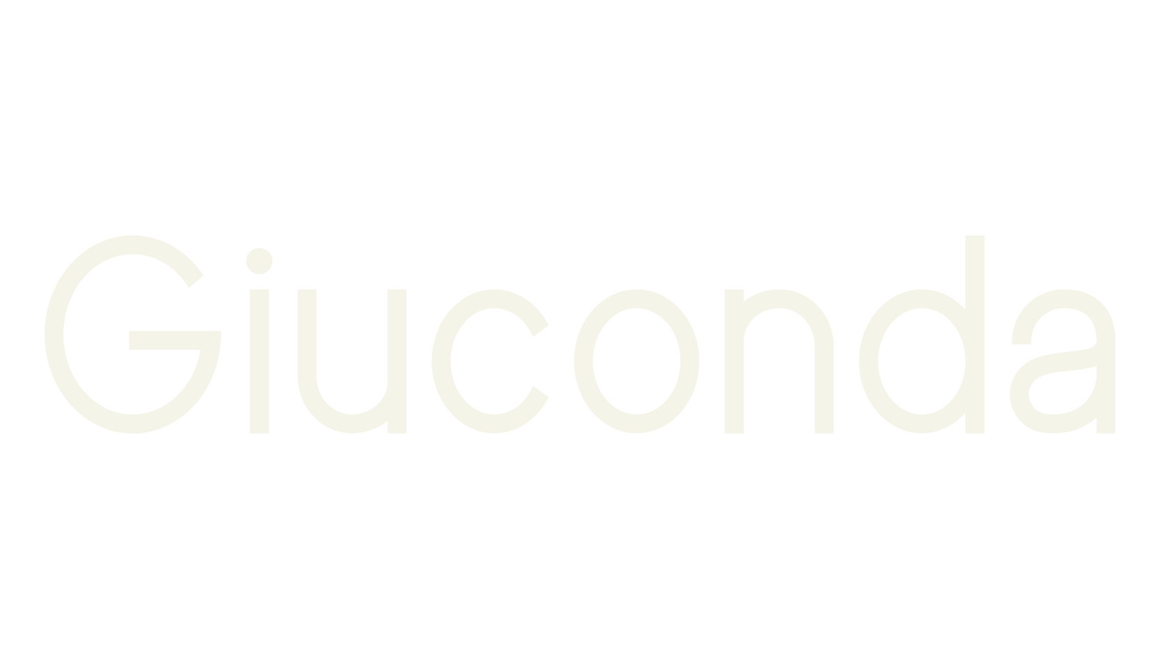 Giuconda, sans serif font preview